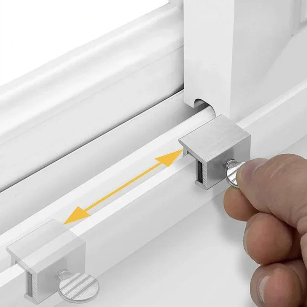 4 Pack Sliding Window Limit Locks with Thumb Screws