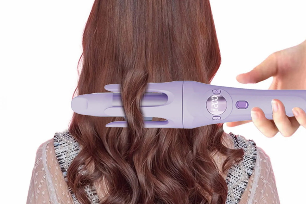 Auto Rotating Wireless Hair Curler 32mm for All Hair Types