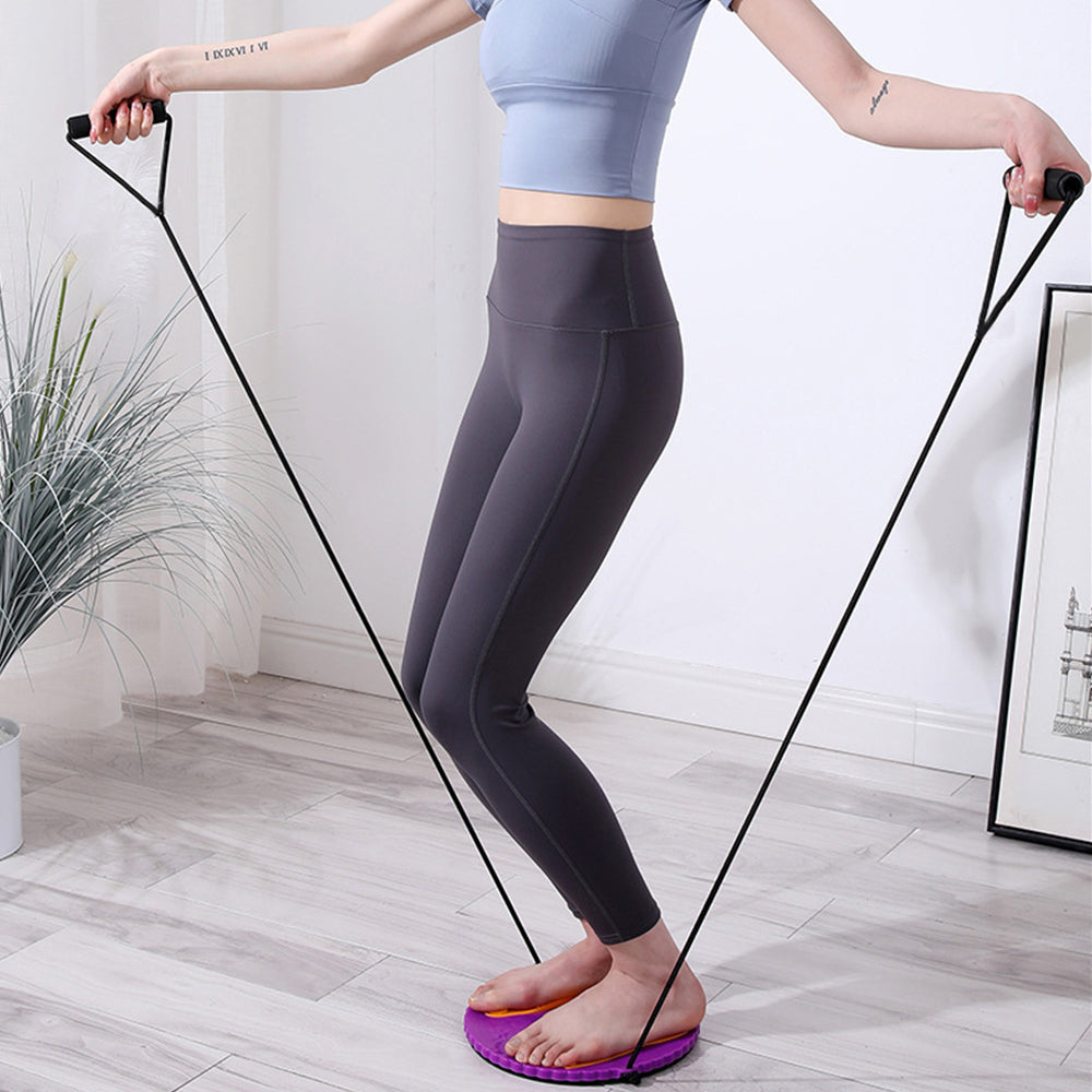 Waist Twisting Magnetic Massage Balance Disc with Resistance Band