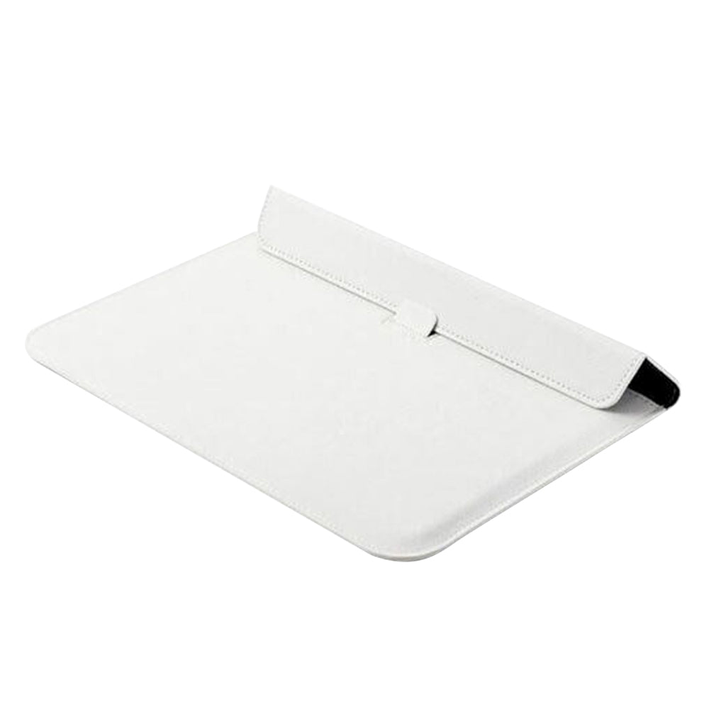 2Pcs PU Leather Sleeve Case Laptop Bag with Stand for Macbook 11 13 15 inches
