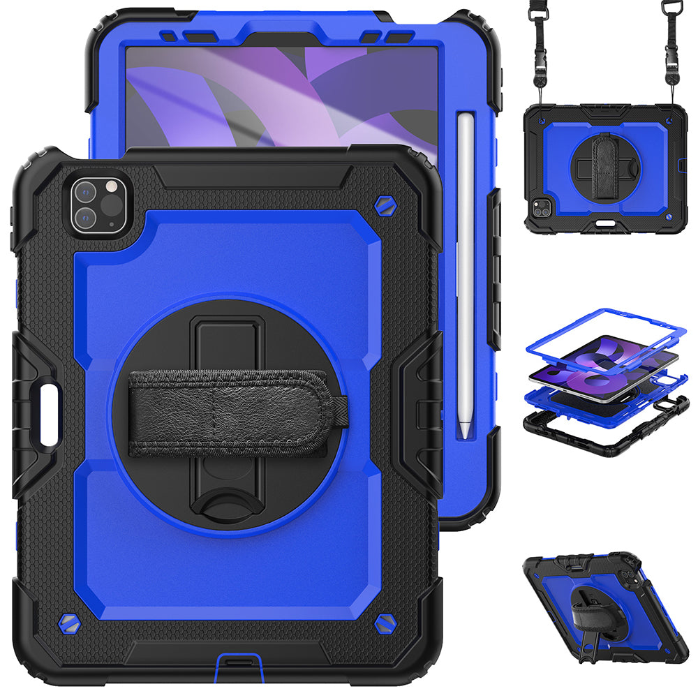 Shockproof Protective Case with Screen Protector for iPad Pro 11(2022/2021/2020/2018)/Air 4 10.9 2020/Air 5 2022