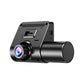 3 Channel Dash Cam Front and Rear Inside 1080P Full HD 170 Degree Wide Angle Dashboard Camera