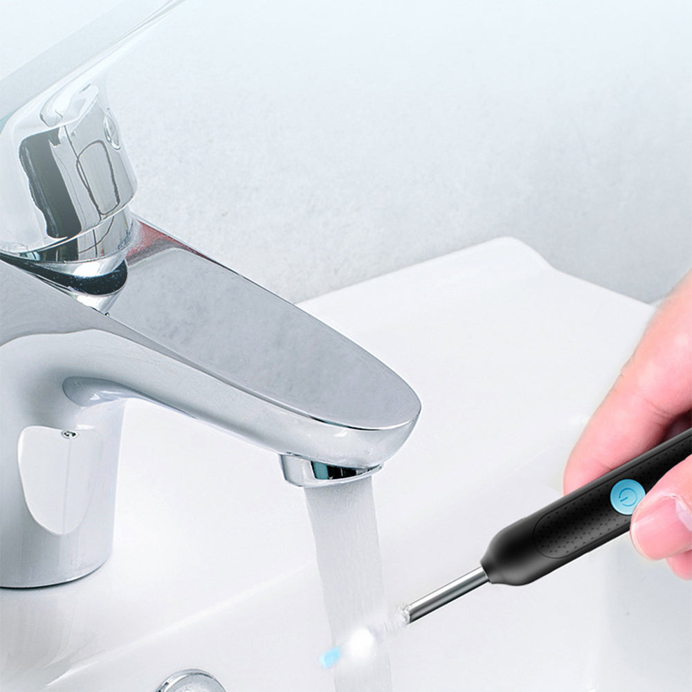 1080P WiFi Ear Wax Removal Ear Cleaning Endoscope with 6 LED Light for iOS Android Smartphones