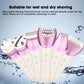 6-in-1 Painless Electric Shaver for Women Cordless Face Foot Body Hair Grooming Set