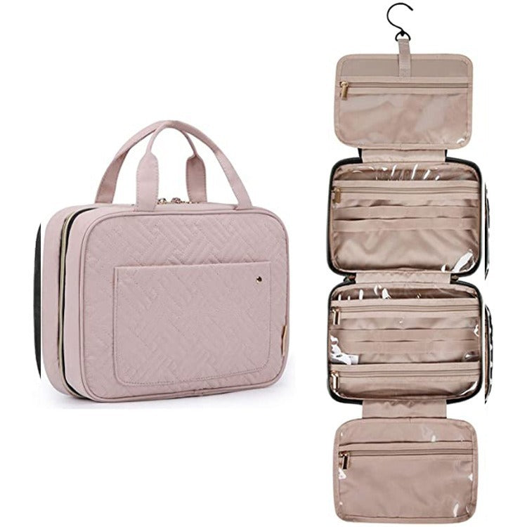 Hanging wash Bag Portable Cosmetic Bag with Hanging Hook