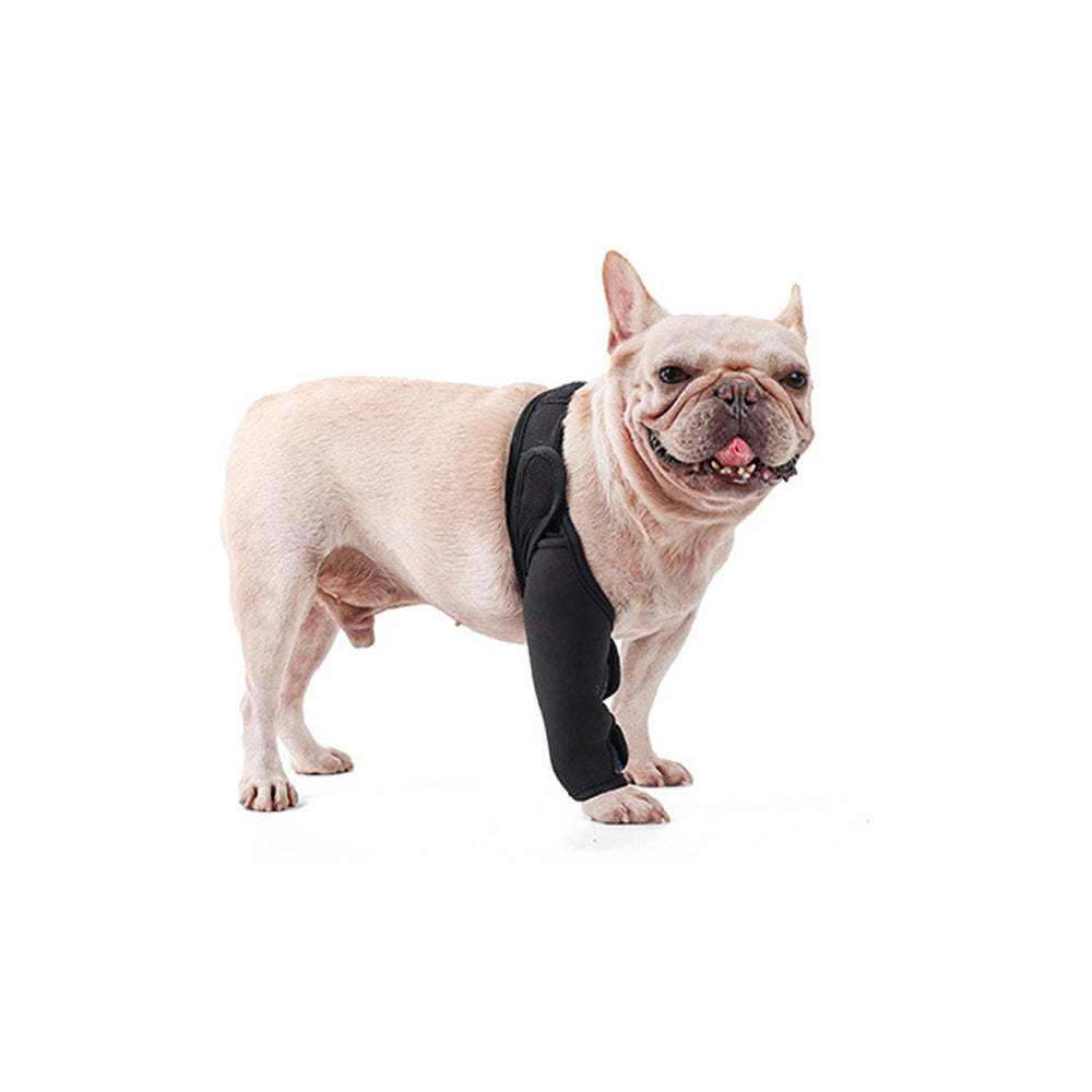 Pet Dog Knee Support Brace Leg Hock Front Back Protector Compression Wrap