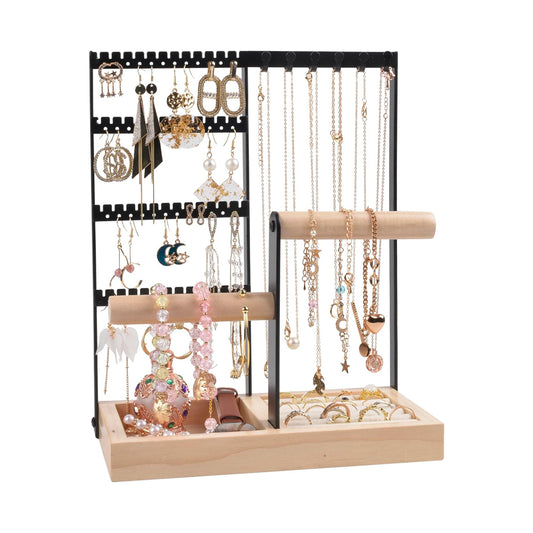Jewelry Holder Organizer Ring Holder Jewelry Display Stand with Bracelet Holder for Room Decor