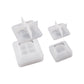 2Pcs Silicone Candle Jar Mold Candle Storage Box Molds with Lid-S+L