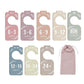 8Pcs Wardrobe Dividers Newborn to 24 Months Clothes Organizers