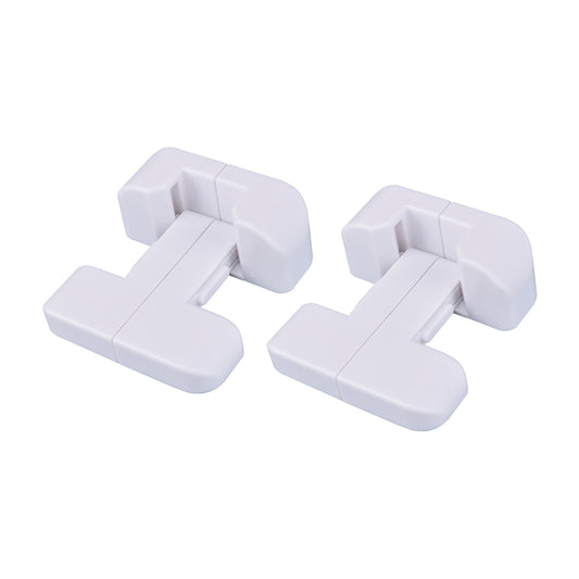 2Pcs Self-adhesive Kid Anti Open Door Locks