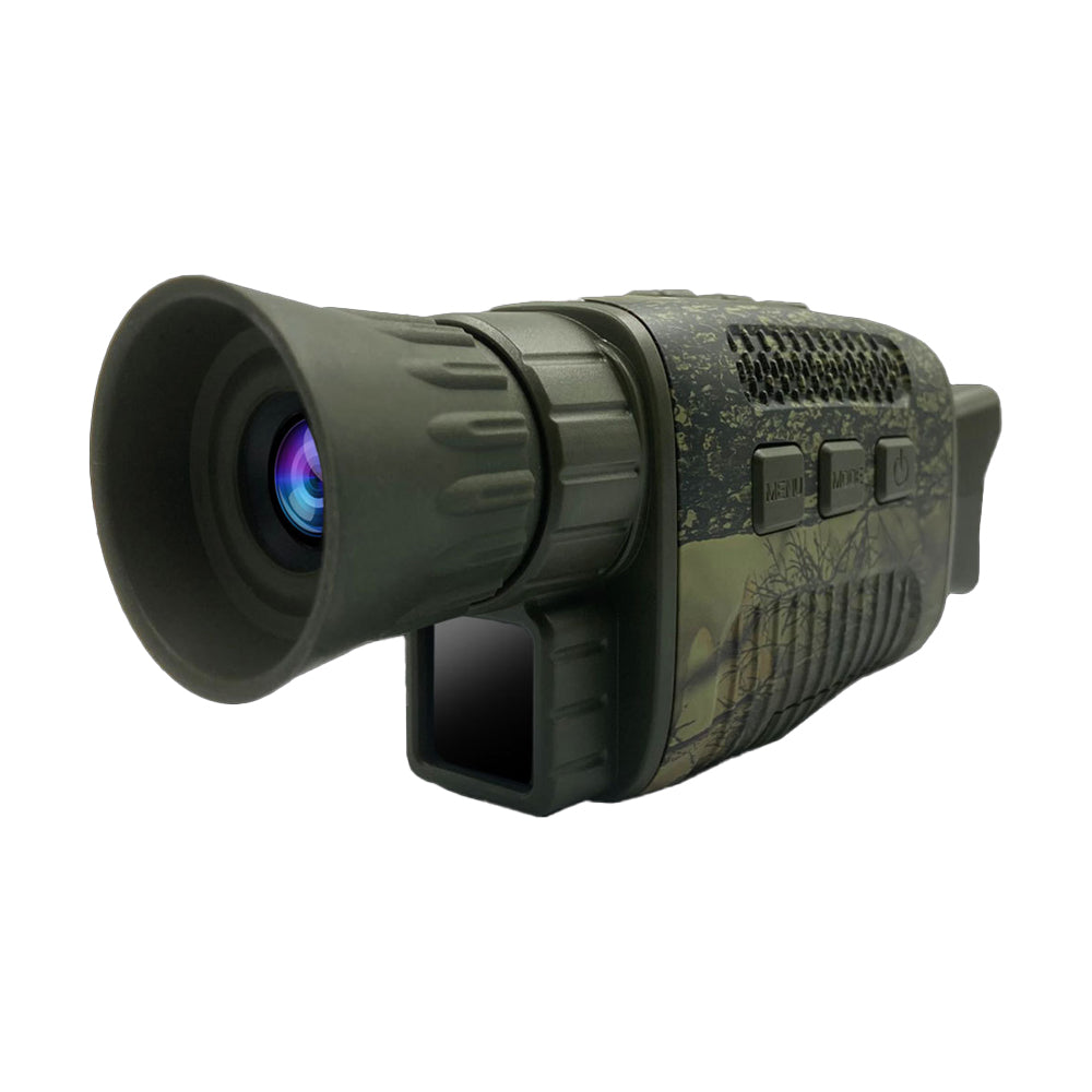 IR Night Vision Monocular 5X Zoom Telescope Digital Camera HD Video 4K