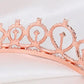 10 PCs Birthday Decoration Set Birthday Gift Tiara Crown and Sash-30th Birthday Decoration