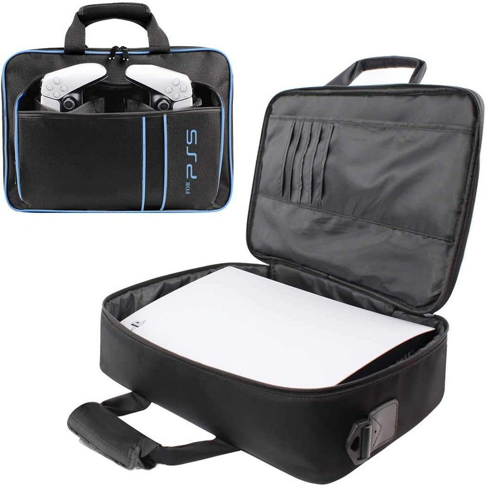 PS5 Travel Carrying Case for PlayStation 5 Console Controller Games Bag