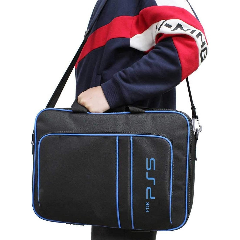 PS5 Travel Carrying Case for PlayStation 5 Console Controller Games Bag