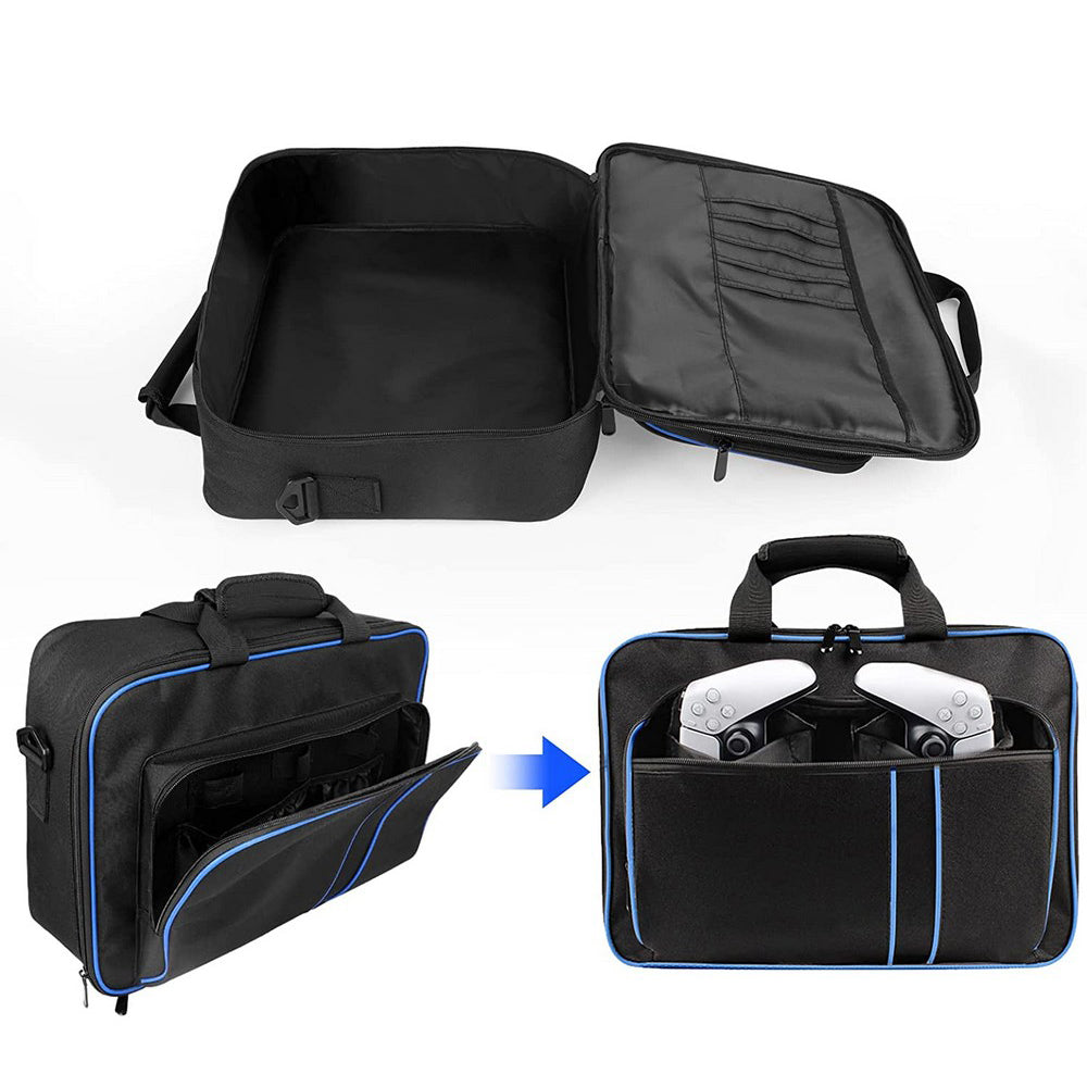 PS5 Travel Carrying Case for PlayStation 5 Console Controller Games Bag