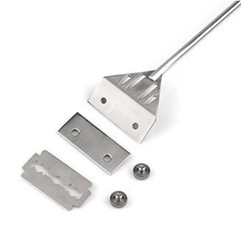 Aquarium Glass Scraper 65.5cm Stainless Steel Algae Scraper with 10 Blades