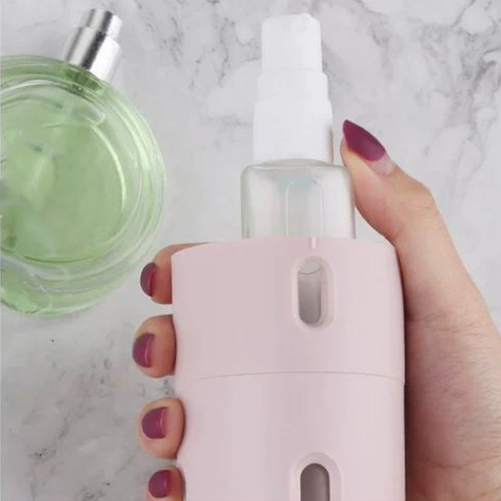 4 in 1 Travel Cosmetic Dispenser Bottle Set