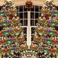 5M Christmas Garland With String Lights Hanging Tinsel Garlands For Xmas Tree