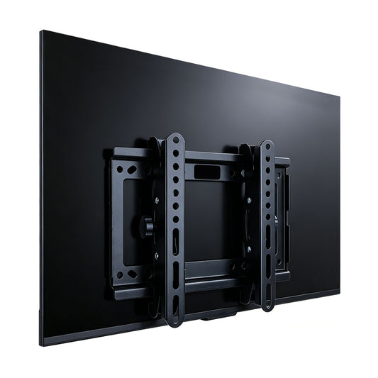 Universal Tilt TV Wall Mount Bracket Adjustable Low Profile Steel Mount