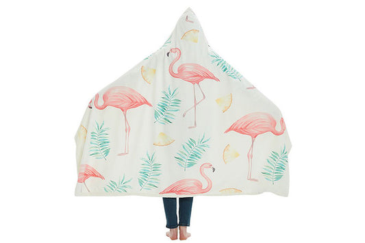 Home Warm Hoodie Plush Blanket