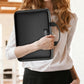 Hard Case File Organiser with Lock and Multi Pocket Accordion File Folder