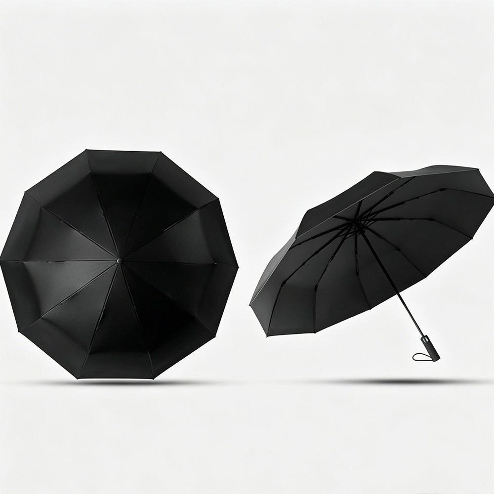 Large Automatic Umbrella Portable Windproof Folding Umbrella for Travel Outdoor