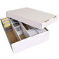 Extra Large Card Storage Box for Over 4000 Cards with Lid Compartments