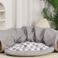 Cat Tunnel Bed for Indoor with Collapsible Washable Design