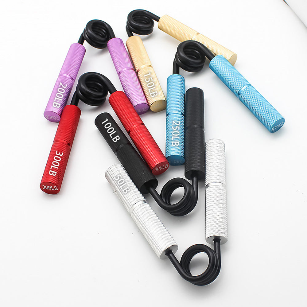 6 Pack Grip Strength Trainer Set 50-300LB Wrist Forearm Strengthener