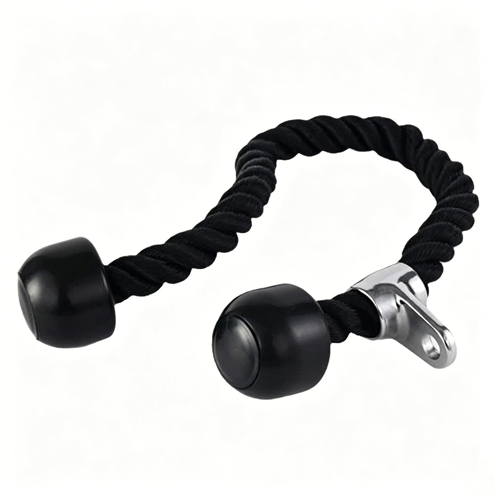 Tricep Rope Dual Head Resistance Band Push Pull Down Exercises Muscle Resistance Bands Training