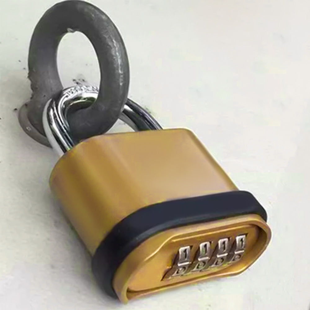 Heavy Duty Combination Padlock Outdoor Padlock For Home Garage School