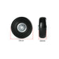 2 Sets of 2 Luggage Suitcase Replacement Wheels Rubber Swivel Caster Wheels Bearings Repair Kits