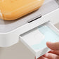 2pcs Soap Dish with Drip Tray Self-Adhesive Wall-Mounted Drain Tray Bar Soap Holder