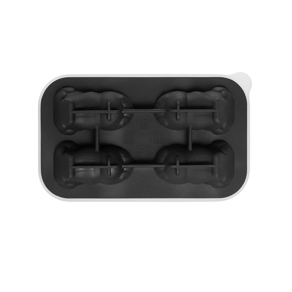 3D French Bulldog Ice Cube Mold DIY Ice Ball Mold with Lid