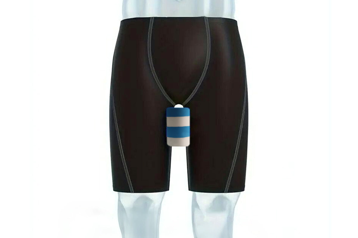 Swimming Pull Float Leg Clip EVA Foam Training Aid for Adults and Beginners - Blue