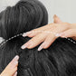 Invisible Hair Volume Pad for High Ponytail Bun Extension Natural Look