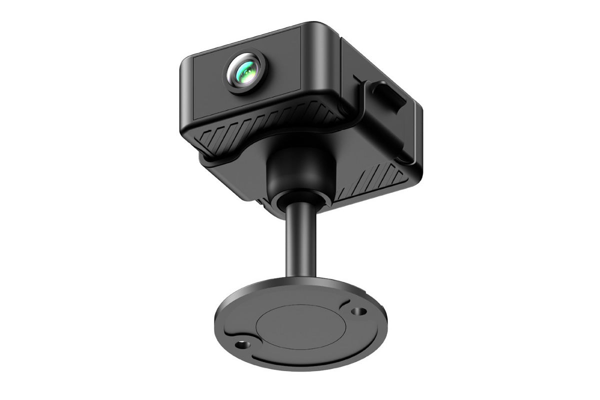 Mini Security Camera with Rotating Lens Motion Detection Auto Night Vision