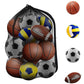 Mesh Sport Ball Bag Heavy Duty Extra Large Storage Bag With Adjustable Shoulder Strap