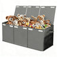 Foldable Toy Storage Organizer Box with Lid and Dividers