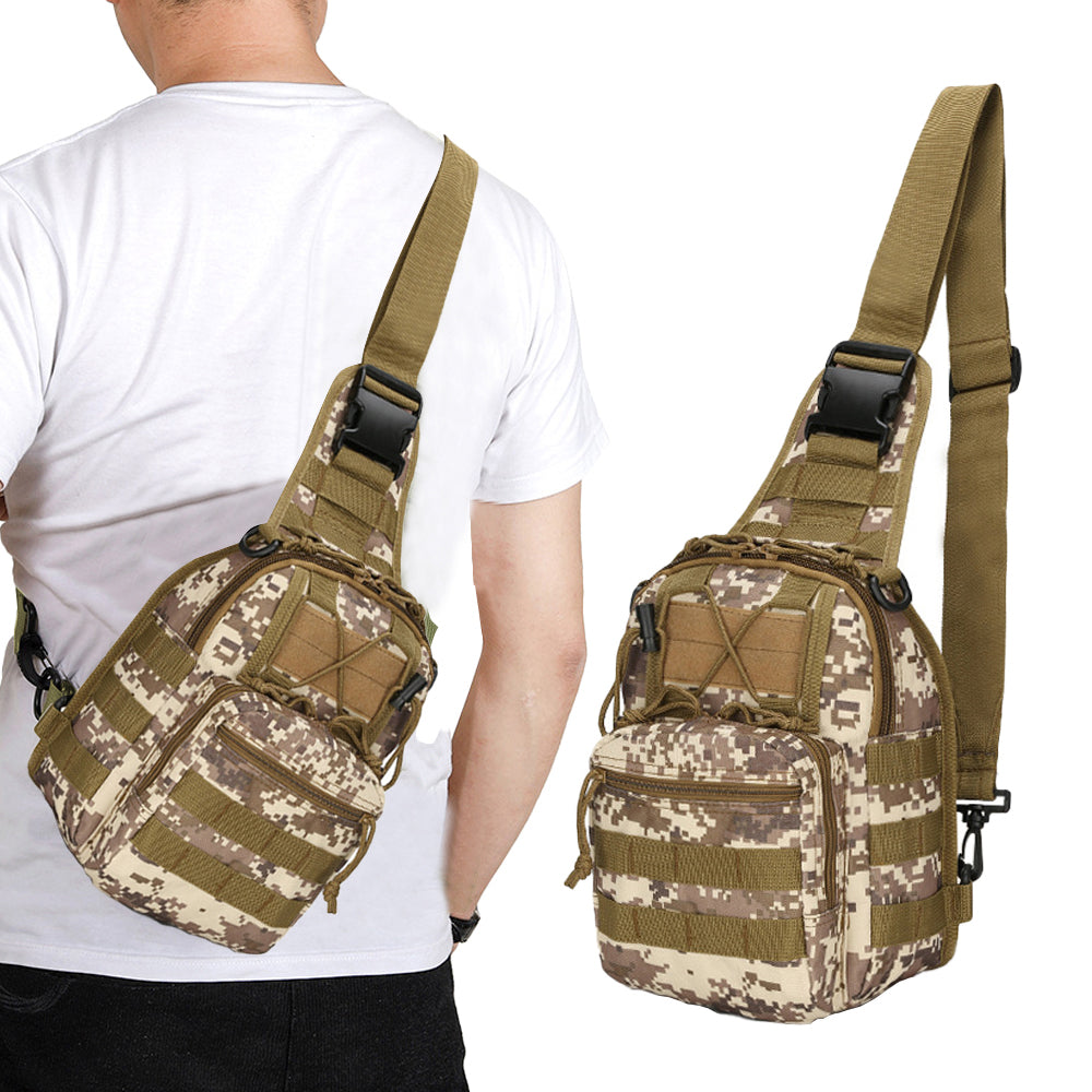 Outdoor Military Sport Tactical Chest Bag Shoulder Bag