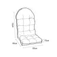 High Back Patio Adirondack Lounge Chair Pad