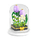 Light-Up Flower Building Blocks Kits with Dust Cover