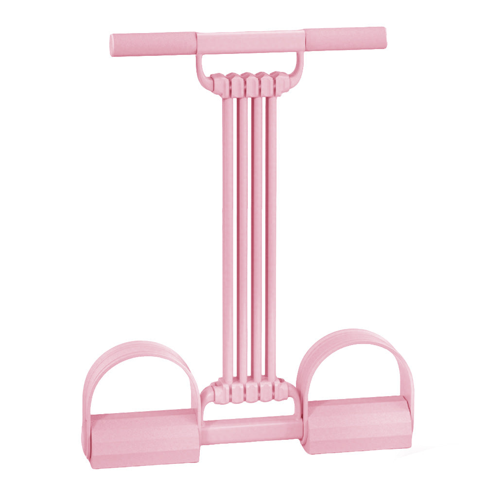 8 Tube Pedal Resistance Band with Handle Detachable Adjustable for Full Body Shaping
