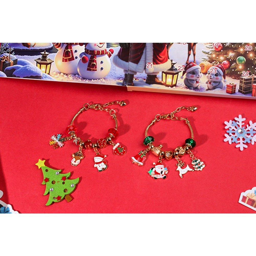 24 Day Advent Calendar DIY Jewelry Blind Box