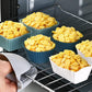 24-Pack Silicone Cupcake Baking Cups Mixed Colors & 3 Shapes
