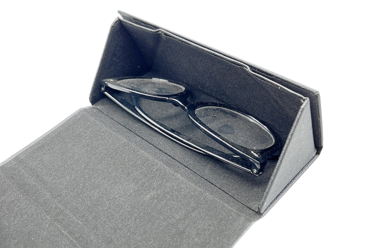 Foldable Glasses Case PU Portable Sunglasses Case Magnetic Folding Hard Case