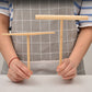 Three Piece Wooden Crepe Spreader Set