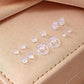 600Pcs Silicone Earring Backs Replacement Set with Storage Box and 6 Styles for Earrings