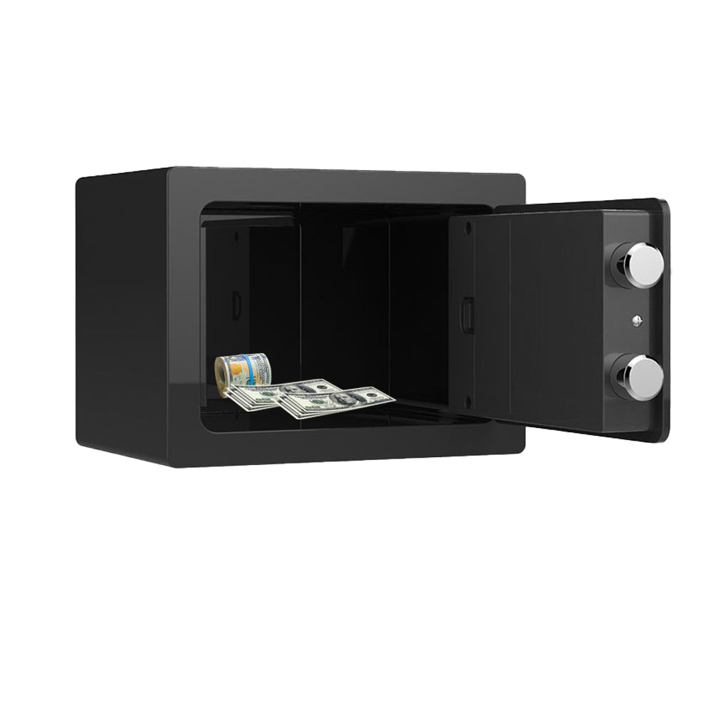 Small Security Box Electronic Digital Lock Box for Cash Deposit-With deposit slot