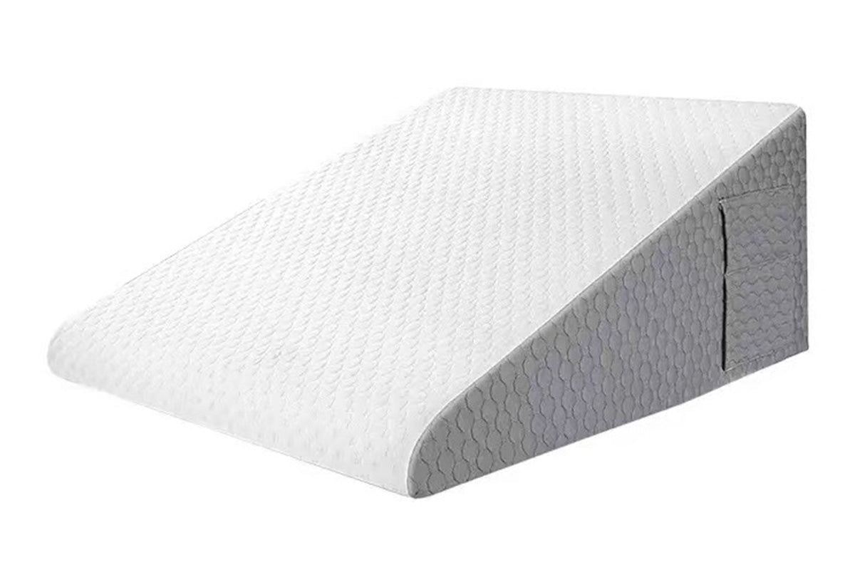 Vacuum Packed Wedge Pillow Triangular Cushion for Sleeping and Support